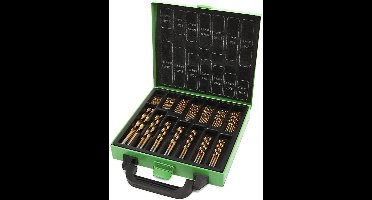 StahlKaiser HSS titanium Spiraal Boorset 99-delig