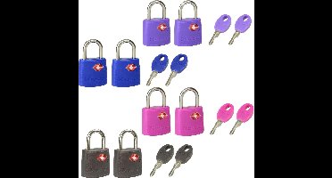 MasterLock Hangsloten 30 mm Diverse Kleuren - 2 Stuks