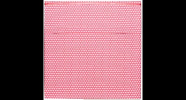 Briljant Baby Puck Allover - Katoen - Kinderlaken - Wiegje - 75x100 cm - Koraal