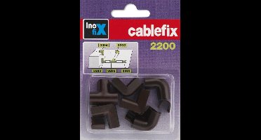 Inofix Cablefix 2200  Donker bruin  Verbindingen