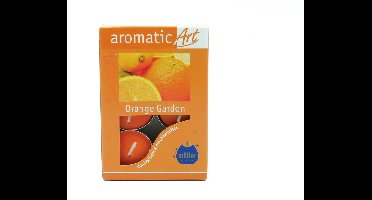 Muller Waxine Geurkaarsen Oranje "Orange Garden"