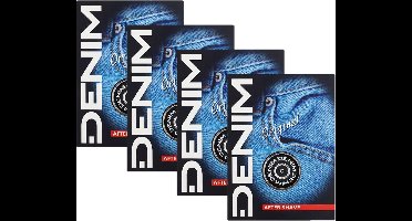 Denim Original Aftershave lotion 4 x 100 ml