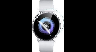 Screenprotector geschikt voor Samsung Galaxy Watch Active 2 (40 mm) - PET Glas Folie Screen Protector