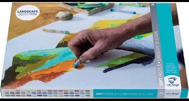 Van Gogh Zachte Pastel Landschap Selectie