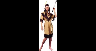 Indiaanse kostuum vrouw - Maatkeuze: Maat S
