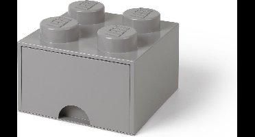 Lego Bureaulade Brick 4, Grijs - LEGO