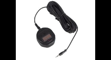 Velleman Teller voor bewegingsmelder PEM7D en PEM7DW, 4 digits, led, zwart