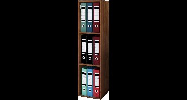 Houten kantoorstandaard plank boeken mappen archief plank boekenplank Offas 3f