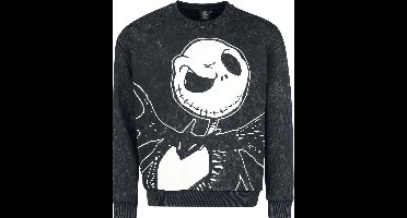 The Nightmare Before Christmas Jack Heren Sweatshirts - zwart - XXL