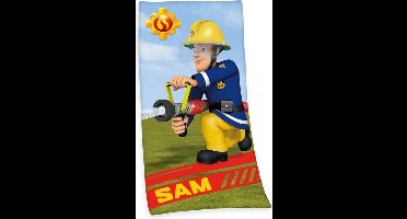 Brandweerman Sam - Strandlaken - 75x150 cm - Multi kleur