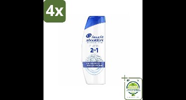 Head & Shoulders – 2-in-1 – Classic – 300 ml - Voordeelverpakking - 4 stuks - Anti-roos shampoo - 2-in-1 shampoo