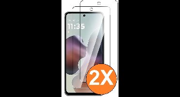 Screenprotector Geschikt voor Motorola Moto G56/G57/G67 5G - Beschermglas - gehard glas – tempered glass - 2 Stuks