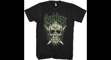 Sublime - Long Beach Heren T-shirt - M - Zwart