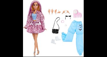 Barbie Deluxe Style Fashion Build Up-pop en accessoires
