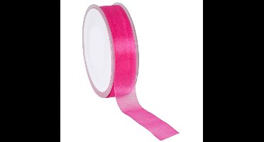 Fuchsia Organza lint – 7 mm × 50 m – Organza