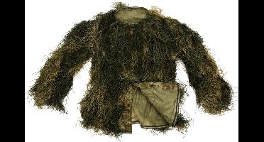 Fosco Ghillie Suit Parka woodland camo M-L