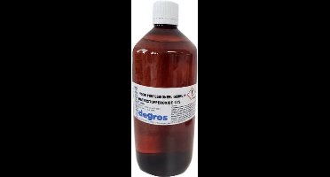 Waterstofperoxide 12% Degros - Transparant - Desinfectantie voor machines en oppervlakken