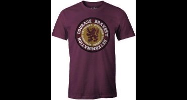 Harry Potter - Gryffindor - Courage Bravery Determination T-Shirt L