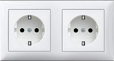 Busch-Jaeger Inbouw Wandcontactdoos Set2
