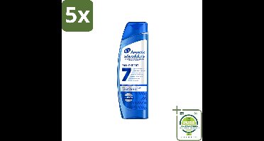 5 x Head & Shoulders - Shampoo - Pro-Expert 7 - Anti-Roos - 250 ml - Grootverpakking - Vaatwasstrips - Anti-roos Shampoo - Hoofdhuidbescherming - Tea Tree-olie - Roosbestrijding - Hoofdhuidbalans