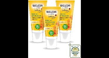 3 x WELEDA - Weer & Windbalsem - Baby & Kind Calendula - 30 ml - Babyhuid Beschermen - Winterweer Beschermen - Wind Beschermen - Kou Beschermen - Gevoelige Huid Verzorgen