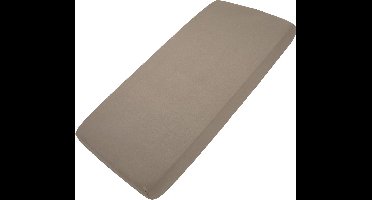 Meyco Baby Uni Hoeslaken Ledikant - 60 x 120 cm - Jersey - Dark Taupe