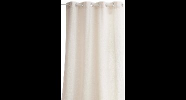 Beige Salon Gordijn met Ringgaten 140x260 cm - Merkloos