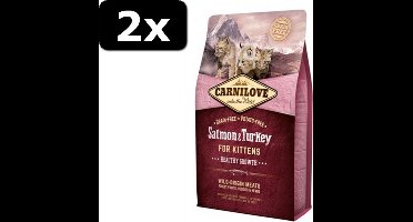 2x CARNILOVE SALM/TURK KITTENS 2KG