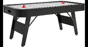 NORTH Zenith Airhockeytafel Zwart/Wit 7FT