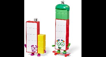 Learning Resources Numberblocks educatief speelgoed figuren set Thirteen en Fourteen. - 3+