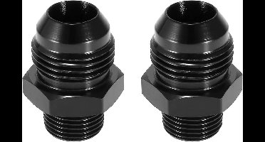 "Verloopstuk Adapter AN10 naar 3/8"" NPT Flare - voor auto - aluminiumlegering - 2 stuks"