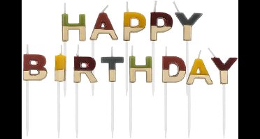 Folat - Kaarsenset 'Happy Birthday' comfy cozy