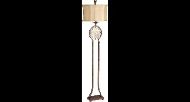 Feiss Staande LED Lamp Marcella | 1X E27 Max 60W | British Bronze/Oxidized Bronze