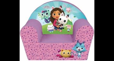 Clubstoel voor kinderen GABBY AND THE MAGIC HOUSE - Fun House - L.52 x D.33 x H.42 cm - herkomst Frankrijk