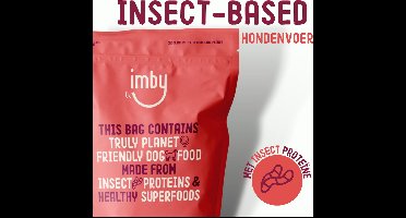Imby Insect Based Hondenvoer MEDIUM - 3kg - 100% natuurlijk hondenbrokken - Insecteneiwit - Hondenvoeding