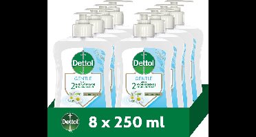Dettol Handzeep Kamille & Katoenbloesem 250ml - 8 stuks - Voordeelverpakking