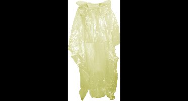 Free And Easy Regenponcho Unisex Geel One Size