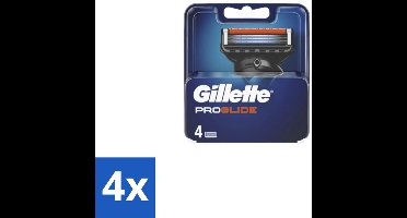 4 x Gillette - Fusion5 ProGlide – Scheermesjes – Navulmesjes – 4 Mesjes - Scheermesjes - Scheren - Gladheid - Comfort - Precisie