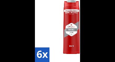 6 x Old Spice - Original - Douchegel 3-in-1 - Reinigt, Verfrist & Verzorgt - 400 ml - Douchegel - 3-in-1 - Reinigen - Verfrissen - Verzorgen