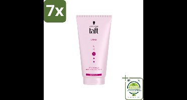 7 x Taft - Styling Balm Curl - Hold 3 - Gedefinieerde krullen - 150 ml - Grootverpakking - Krullen Styling - Krullen Balm - Krullen Definieren - Krullen Fixeren - Anti-pluis