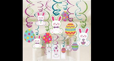 30 Swirl Decorations Easter