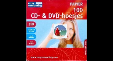 Easy Computing 100 Cd- & Dvd Hoesjes met Venster