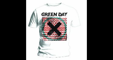 Green Day - Xllusion Heren T-shirt - XL - Wit