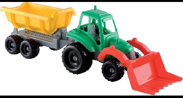 Ecoiffier Tractor met Aanhangwagen