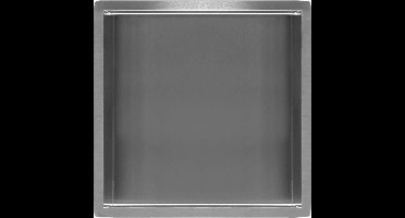 Inbouwnis BWS Elegance 30x30x7 cm RVS