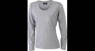 Daiber Dames/dames T-Shirt met lange mouwen (Medium Long-Sleeved) (Grijze Heide)