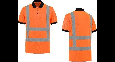Polo-Shirt High Visibility RWS FluoOranje maat XXL