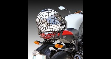 Lampa Bagagenet Helmnet voor Motor Veiligheidsnet - 42cmx42cm - S - Zwart