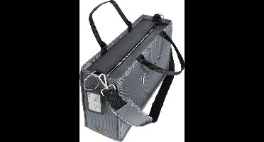 Sigel Desk Sharing Bag opbergtas bureautas voor hybride werken Premium Large vilt donkergrijs