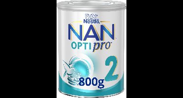 Nestlé NAN OptiPro 2 Babyvoeding - Melkpoeder 2 x 800g - Groeimelk Vanaf 6 Maanden